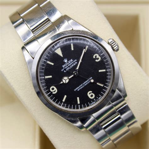 rolex 1016 frogfoot dial|vintage Rolex explorer 1016.